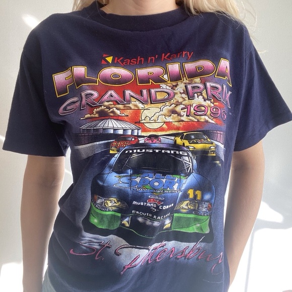 Vintage Florida Grand Prix Graphic Tee 🏎️🏁 (M) - Picture 2 of 10